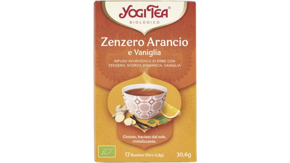 INFUSO ORANGE VANIGLIA ZENZERO 17F