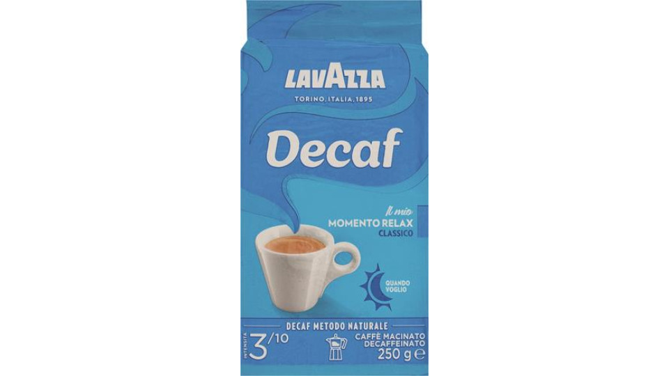 CAFFÈ DECAFFÈINATO MACINATO