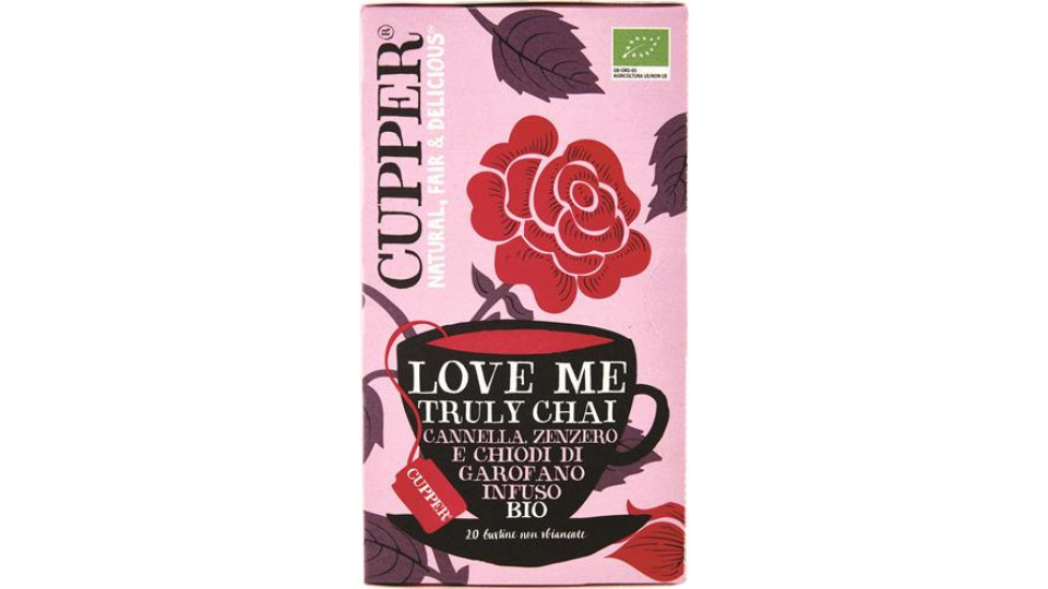 INFUSO BIO LOVE ME TRULY 20 F CANNELLA ZENZERO E CHIODI DI GAROFANO