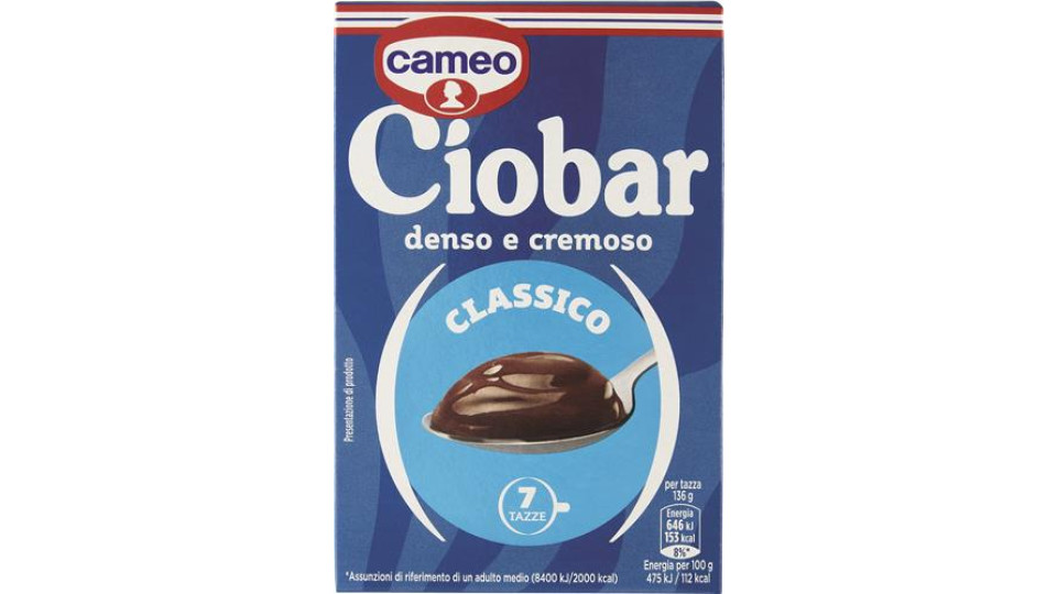CIOBAR CLASSICO DENSO E CREMOSO 7 BUSTE