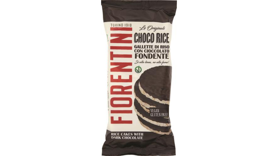 GALLETTE DI RISO RICOPERTE DI CIOCCOLATO FONDENTE