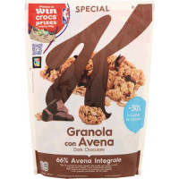 GRANOLA CON AVENA AL CIOCCOLATO