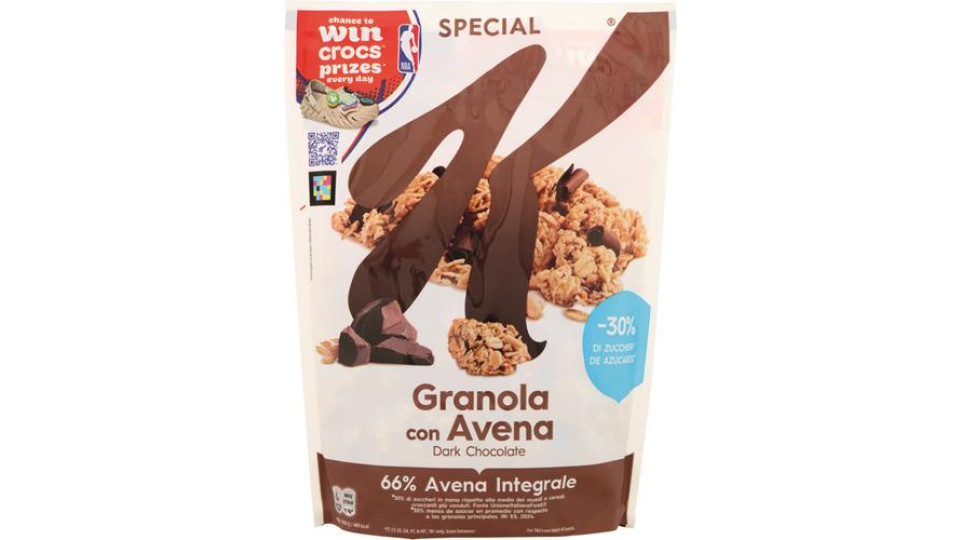 GRANOLA CON AVENA AL CIOCCOLATO