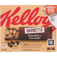 BARRETTE MANDORLE E CIOCCOLATO X4