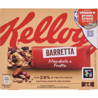BARRETTE KELLOGG MANDORLE E FRUTTA GR32X4
