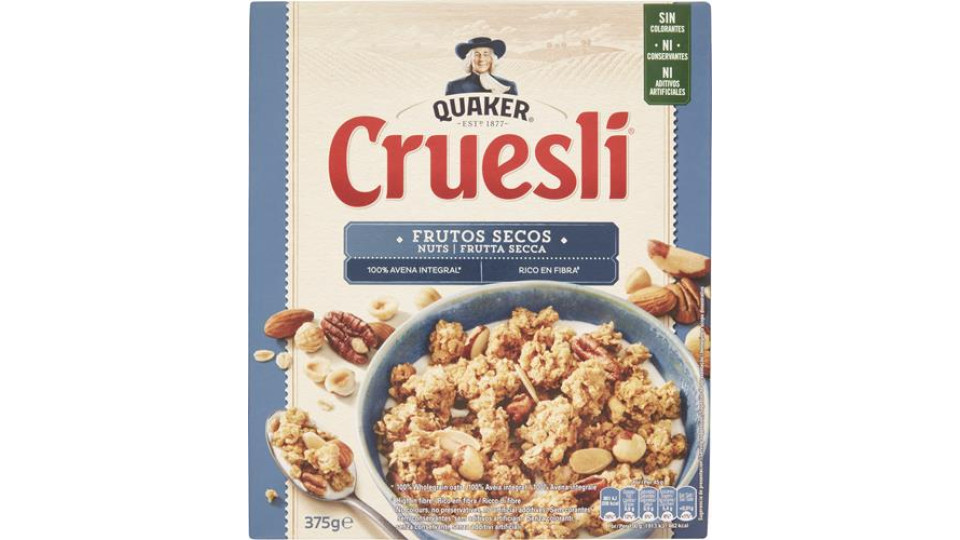 QUAKER CRUESLI 4 NUTS