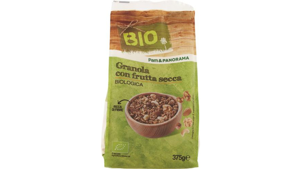 GRANOLA CON FRUTTA SECCA