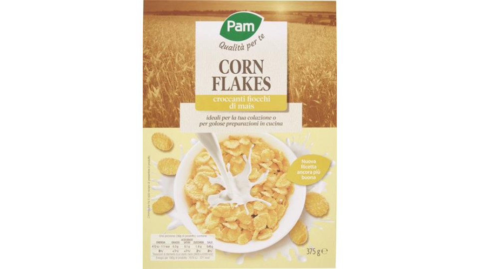CEREALI CORN FLAKES CROCCANTI FIOCCHI DI MAIS