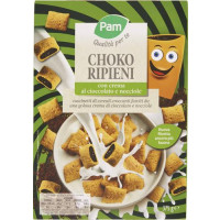 CEREALI RIPIENI CON CREMA CIOCCOLATO E NOCCIOLE