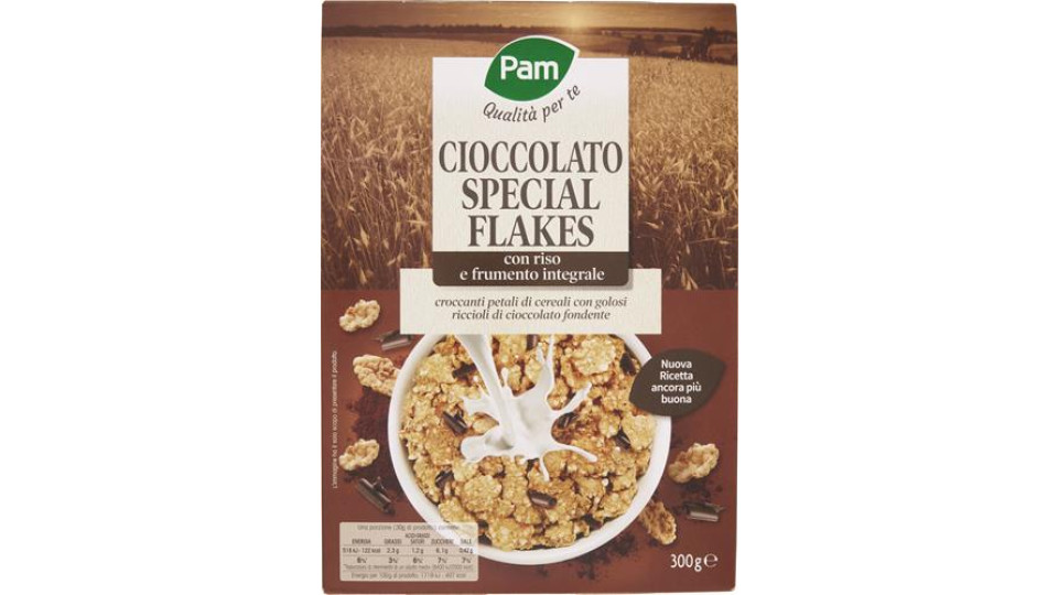 CEREALI SPECIAL FLAKES AL CIOCCOLATO