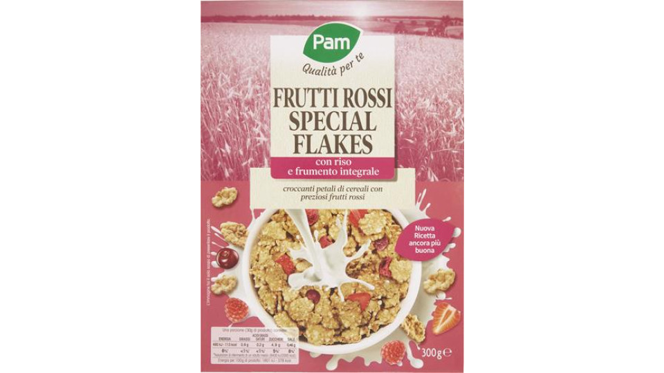 CEREALI SPECIAL FLAKES AI FRUTTI ROSSI