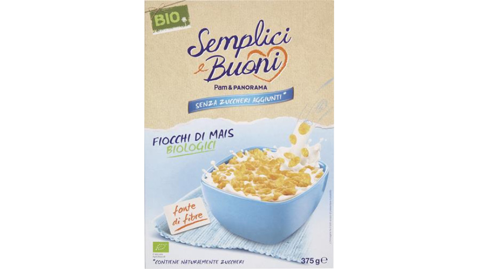 CORN FLAKES SENZA ZUCCHERI BIOLOGICO