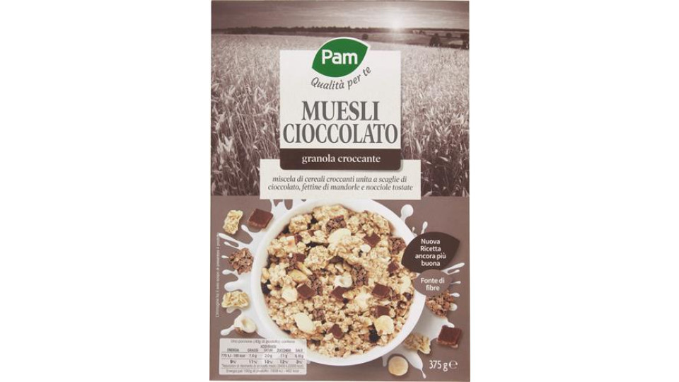 CEREALI MUESLI CIOCCOLATO