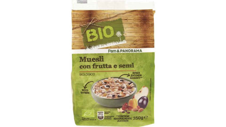 MUESLI FRUTTA E SEMI