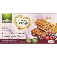 CUOR DI CEREALI CON CREMA ALLO YOGURT AI FRUTTI ROSSI