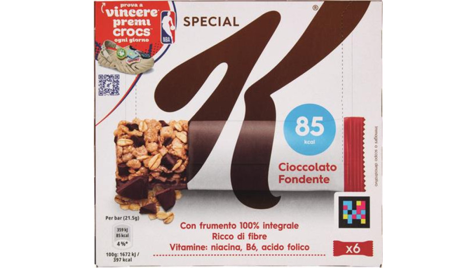 BARRETTA SPECIAL K AL CIOCCOLATO