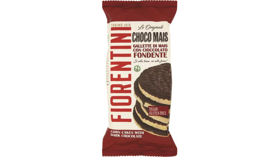 GALLETTE DI MAIS RICOPERTE DI CIOCCOLATO FONDENTE