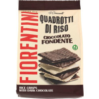 QUADROTTI DI RISO CON CIOCCOLATO FONDENTE