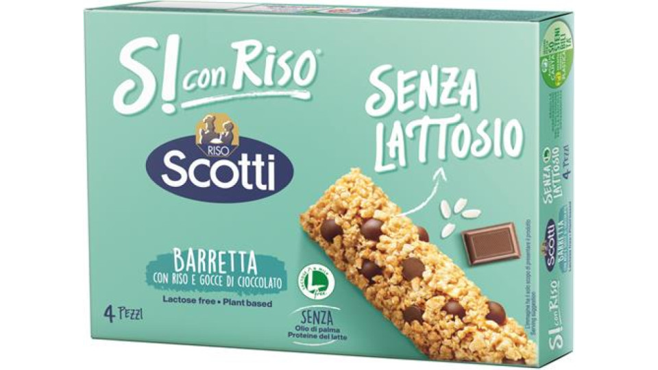 BARRETTE DI CEREALI CIOCCOLATO FONDENTE SENZA LATTOSIO
