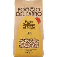 FARRO SOFFIATO BIO AL MIELE SACCHETTO GR200
