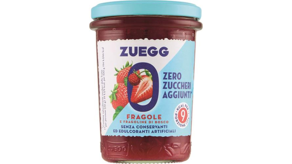 COMPOSTA ZERO ZUCCHERI AGGIUNTI FRAGOLE DI BOSCO