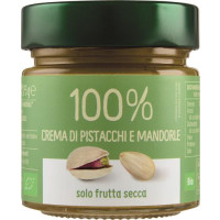 CREMA 100% PISTACCHIO MANDORLE BIO