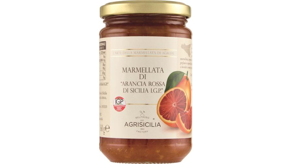 MARMELLATA DI ARANCIA ROSSA DI SICILIA I.G.P.