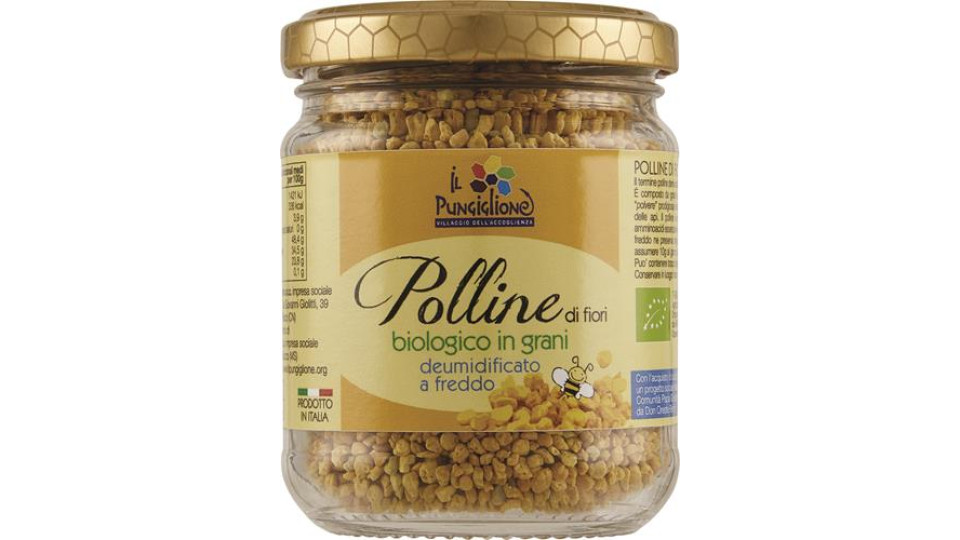 POLLINE DI FIORI BIO IN GRANI DEUMIDIFICATO A FREDDO