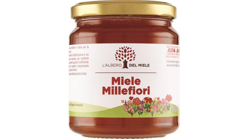 MIELE MILLEFIORI - ORIGINE UNIONE EUROPEA: UNGHERIA, ROMANIA
