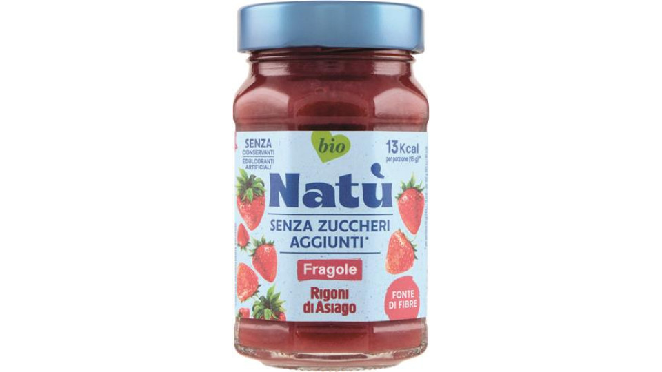COMPOSTA DI FRUTTA BIO FRAGOLA SENZA ZUCCHERI AGGIUNTI