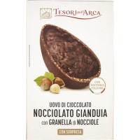 UOVO NOCCIOLATO GIANDUIA CON GRANELLA DI NOCCIOLE