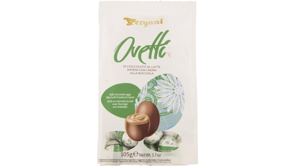 OVETTI AL LATTE RIPIENI CREMA NOCCIOLA