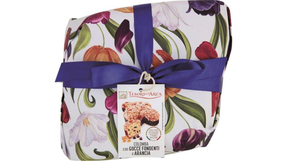 COLOMBA ARANCIA E GOCCE FONDENTI