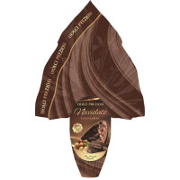 UOVO FONDENTE CON 20% NOCCIOLE INTERE E META'