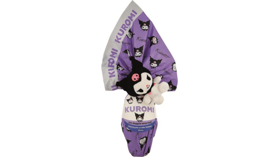 UOVO LATTE KUROMI CON PELUCHE