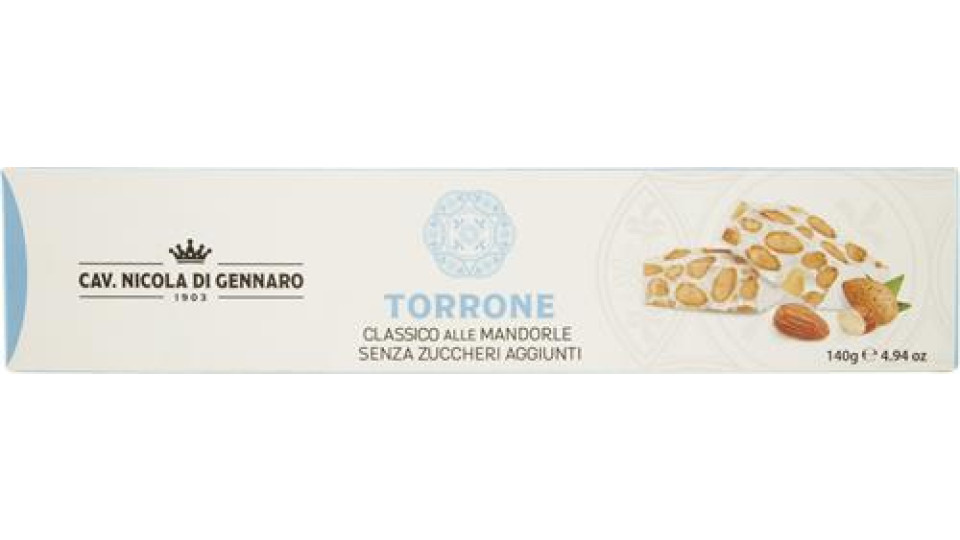TORRONE FRIABILE MANDORLA SENZA ZUCCHERO