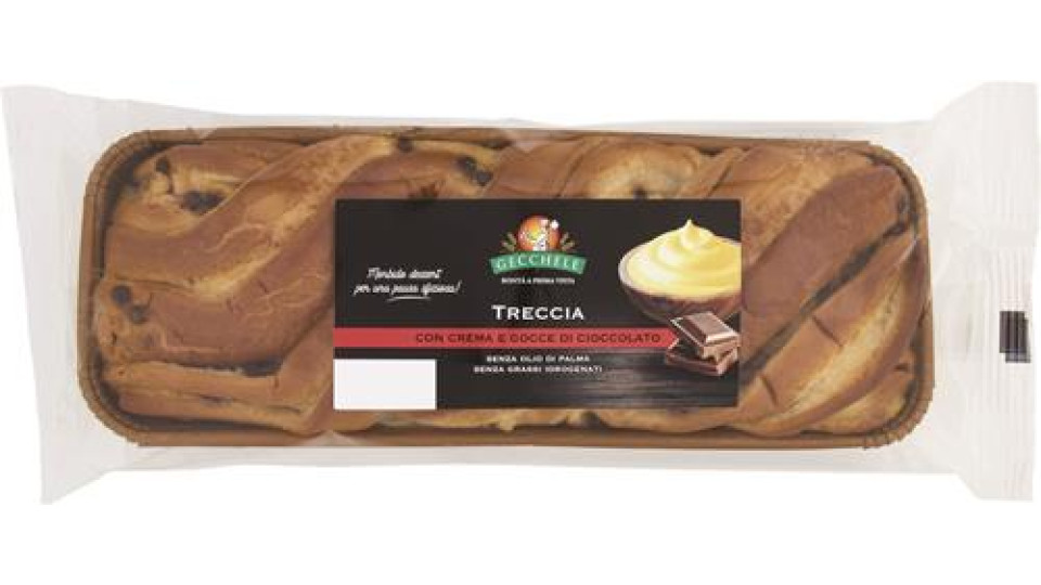 TRECCIA CREMA E CIOCCOLATO