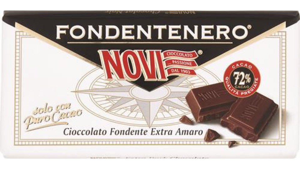 TAVOLETTA CIOCCOLATO FONDENTENERO 72% CACAO