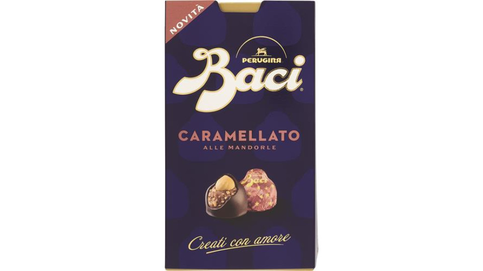 CARAMELLATO ALLE MANDORLE CIOCCOLATINI FONDENTI RIPIENI AL GIANDUIA SCATOLA