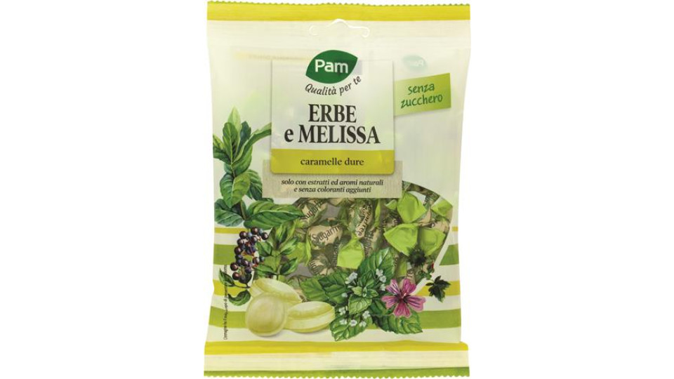 CARAMELLE ERBE E MELISSA SENZA ZUCCHERO