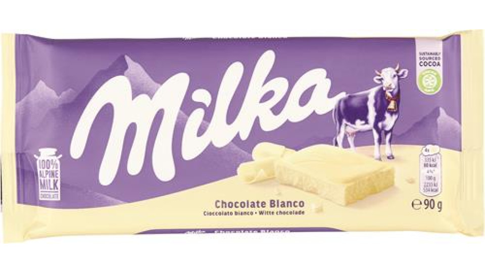TAVOLETTA DI CIOCCOLATO BIANCO