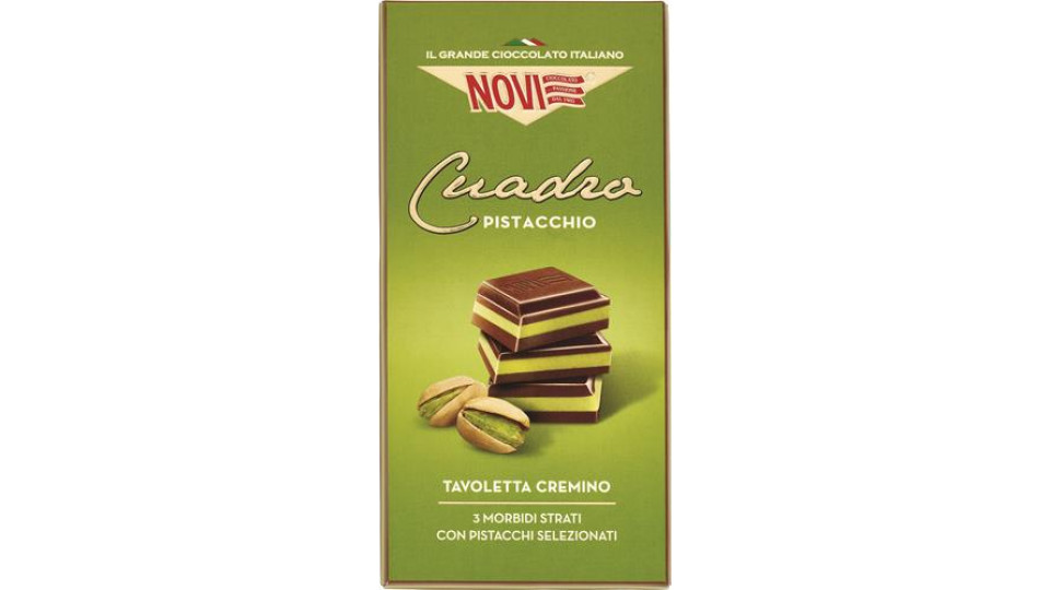 TAVOLETTA DI CIOCCOLATO CUADRO PISTACCHIO