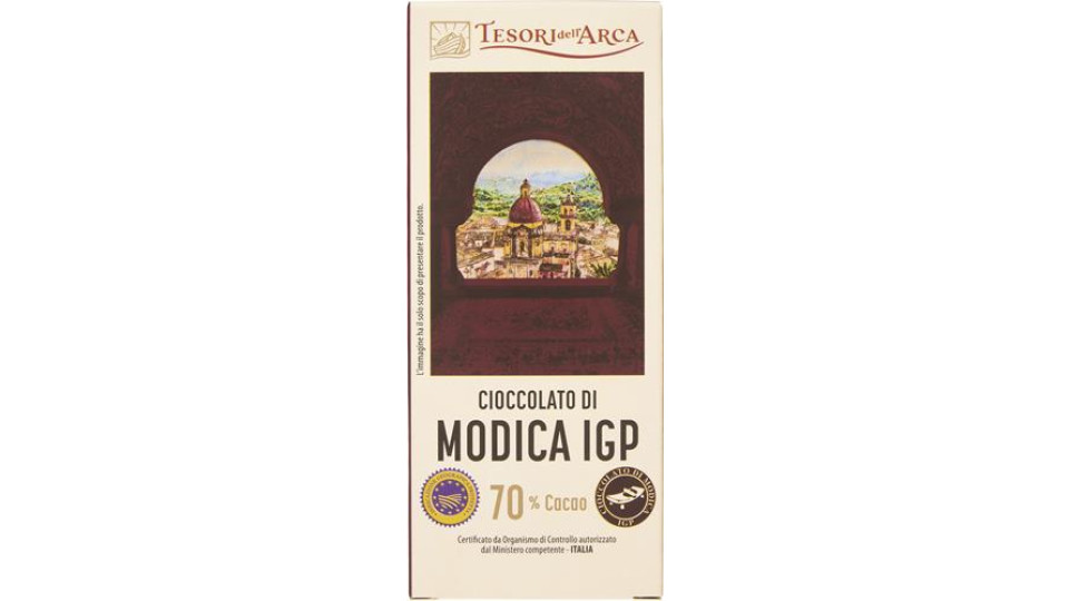TAVOLETTA DI CIOCCOLATO DI MODICA IGP MODICA IGP CACAO70%