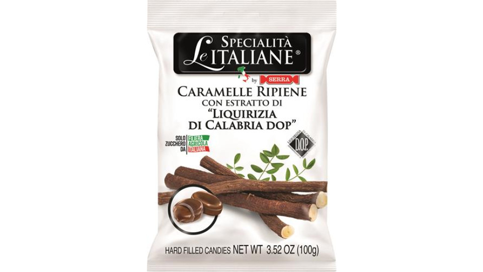 CARAMELLE RIPIENE CON ESTRATTO DI LIQUIRIZIA DI CALABRIA DOP