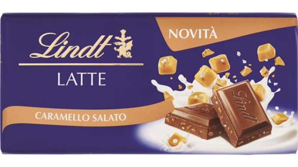 TAVOLETTA DI CIOCCOLATO CARAMELLO SALATO GAMME BLEU