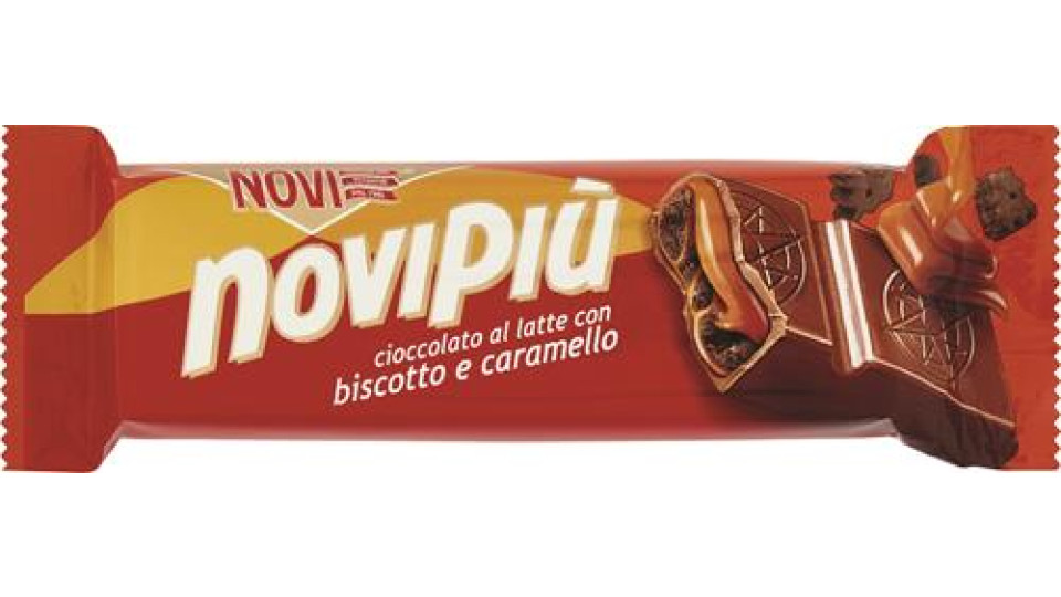 NOVIPIÙ CARAMELLO E BISCOTTO 35G X30