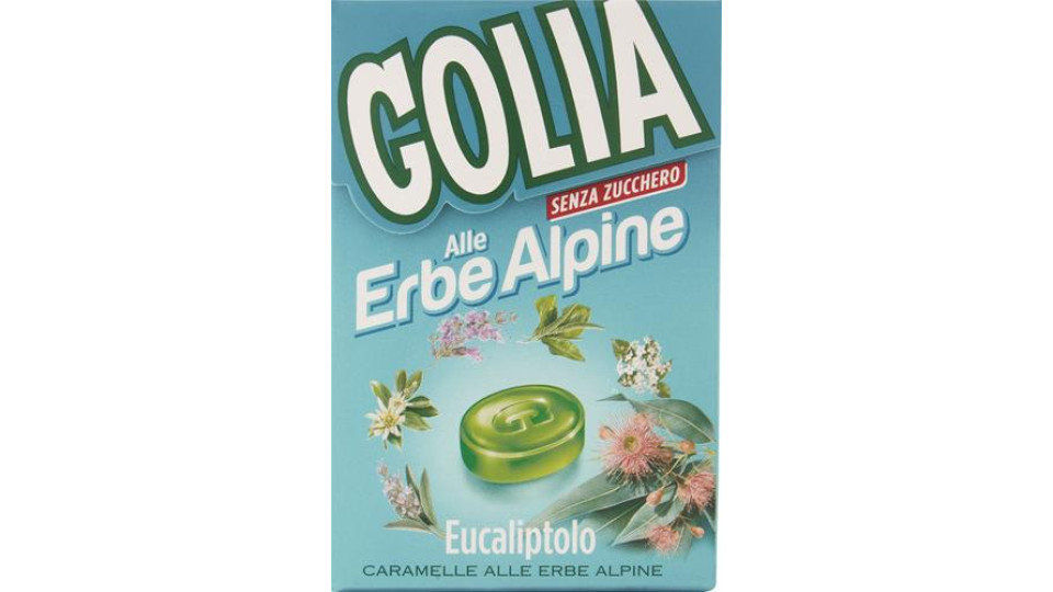 HERBS CARAMELLE DURE SENZA ZUCCHERO ALL'EUCALIPTO