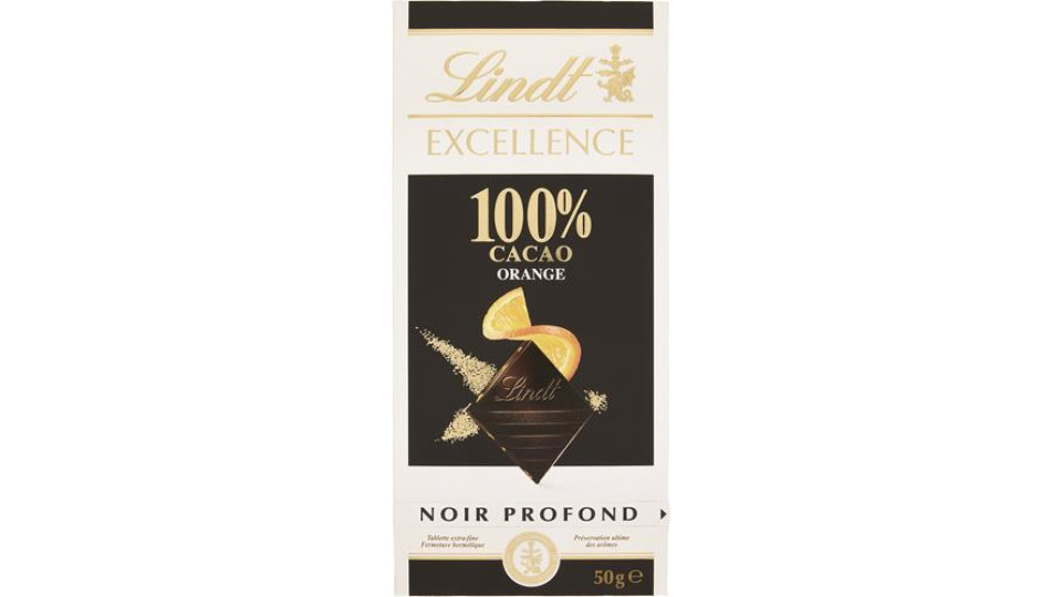 TAVOLETTA CIOCCOLATO EXCELLENCE 100% ORANGE