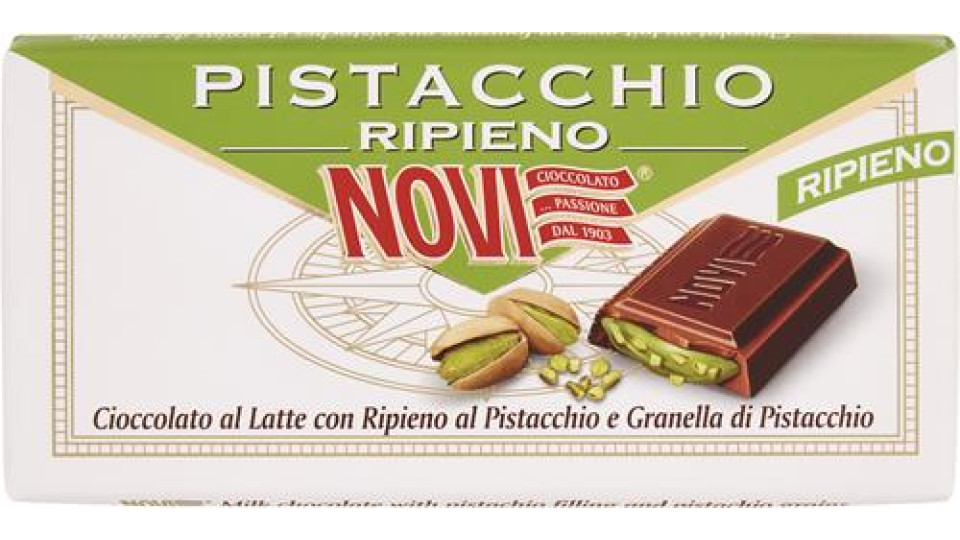 TAVOLETTA CIOCCOLATO RIPIENA PISTACCHIO