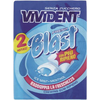 CHEWINGUM FRESH BLAST BLUEX2